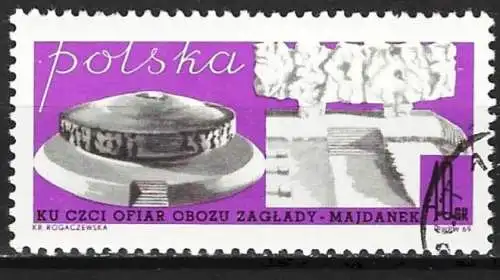 Polen 1969 - Mi 1950 - YT 1800 - Konzentrationslager Majdanek