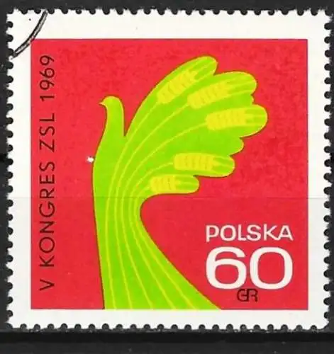 Polen 1969 - Mi 1907 - YT 1757 - Kongress der Landwirtschaftsorganisationen