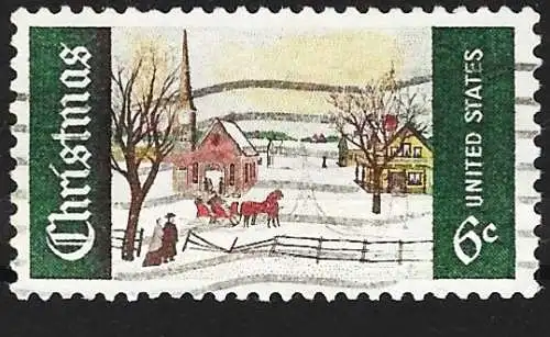 USA  1969 - Mi 995 - YT 887 - Weihnachten