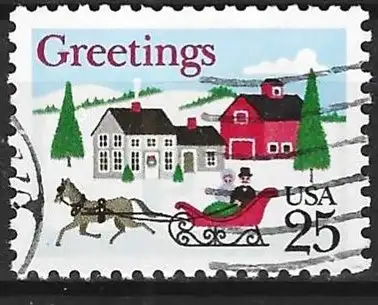 USA 1988 - Mi 2015 - YT 1838 - Weihnachten