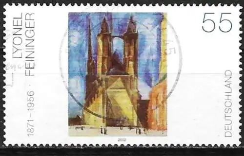 Deutschland 2002 - Mi 2294 - YT 2122 - Gemälde von Lyonel Feininger