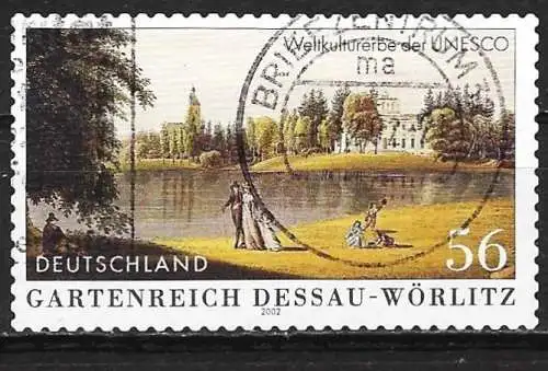 Deutschland 2002 - Mi 2277 - YT 2105 - UNESCO : Dessau-Wörlitz-Gärten
