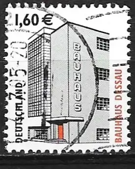 Deutschland 2002 - Mi 2302 AI - YT 2130 - Rathaus von Dessau