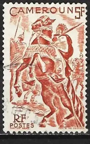 Kamerun 1946 - Mi 270 - YT 289 - Reiter Lamido