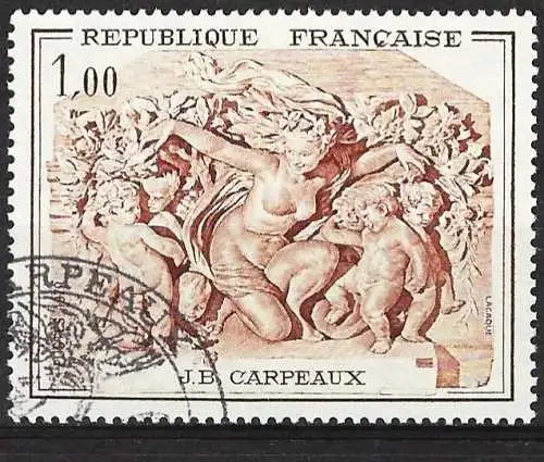 Frankreich 1970 – Mi 1721 - YT 1641 - Skulptur  von Jean-Baptiste Carpeaux