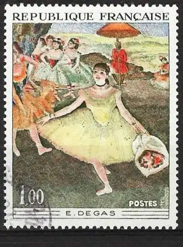 Frankreich 1970 – Mi 1732 - YT 1653 - Gemälde von Edgar Degas 