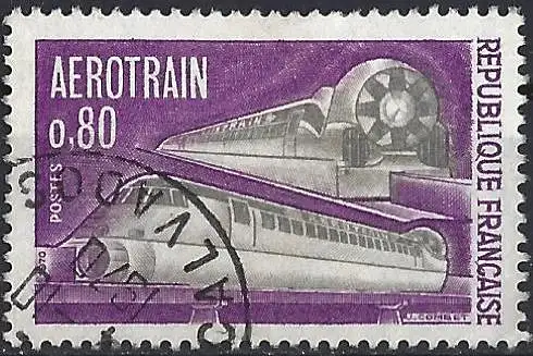 Frankreich 1970 - Mi 1701 - YT 1631 - Aéro-Zug