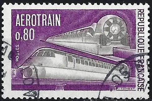 Frankreich 1970 - Mi 1701 - YT 1631 - Aéro-Zug