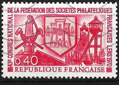 Frankreich 1970 - Mi 1714 - YT 1642 - Kongress der Philatelistenvereine