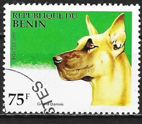 Benin 1999 - Mi 677 - YT 708V - Deutsche Dogge
