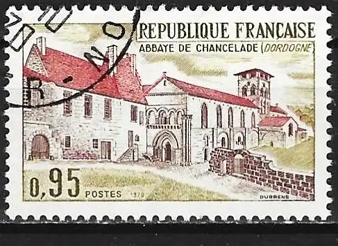 Frankreich 1970 - Mi 1730 - YT 1645 - Abtei von Chancelade