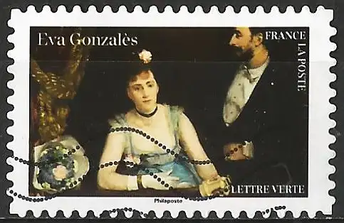 Frankreich 2024 - Mi 8744 - YT Ad 2401 - Impressionismus : Gemälde von Eva Gonzàles