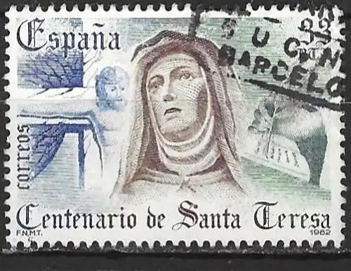 Spanien 1982 - Mi 2560 - YT 2296 - Die heilige Teresa von Ávila