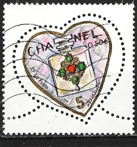 Frankreich 2004 - Mi 3774 I - YT 3632 - Valentinstag : Das Herz von Karl Lagerfeld