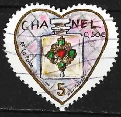 Frankreich 2004 - Mi 3774 I - YT 3632 - Valentinstag : Das Herz von Karl Lagerfeld