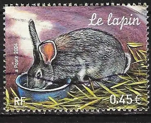 Frankreich 2004 - Mi 3805 - YT 3662 - Fauna : Hauskaninchen