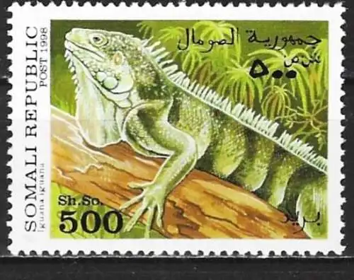 Republik Somalia 1998 - Fauna : Leguan  - MNH**