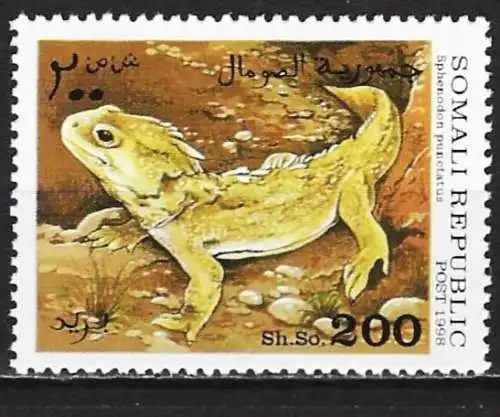 Republik Somalia 1998 - Fauna : Eidechse  - MNH**