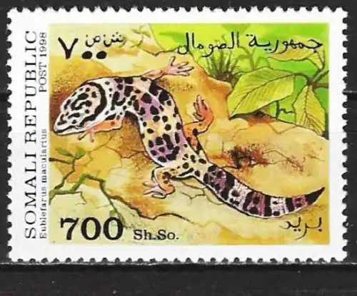 Republik Somalia 1998 - Fauna : Eidechse  - MNH**