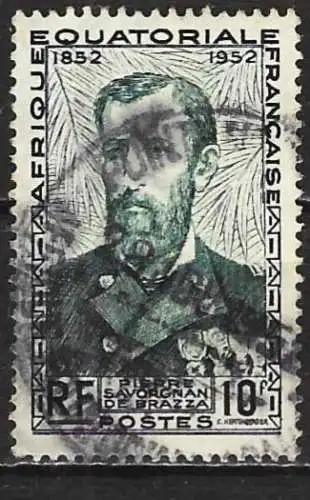 Französisch-Äquatorialafrika 1951 - Mi 286 - YT 228 - Pierre Savorgnan de Brazza