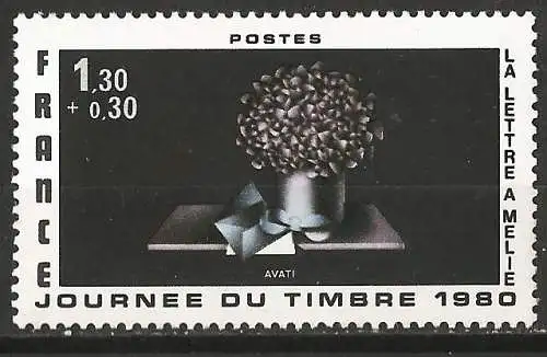 Frankreich 1980 - Mi 2197 - YT 2078 - Tag der Briefmarke -MNH**