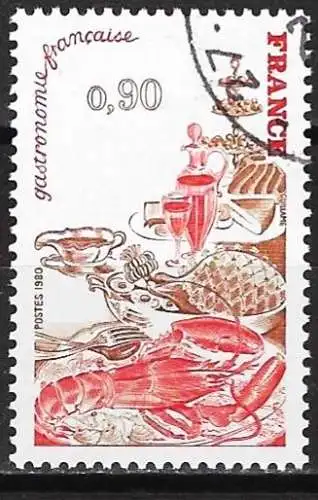 Frankreich 1980 - Mi 2196 - YT 2077  - Die französische Küche