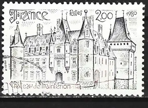 Frankreich 1980 - Mi 2210 - YT 2082 - Schloss Maintenon