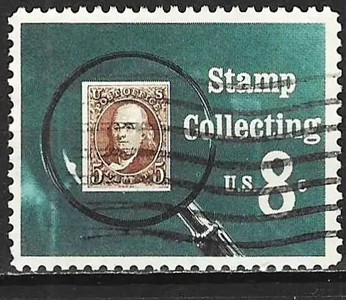 USA  1972 - Mi 1090 - YT 974 - 125-jähriges Jubiläum der ersten Briefmarke