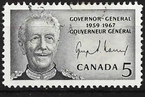 Kanada 1967 - Mi 415 - YT 395 -  Generalgouverneur George P. Vanier