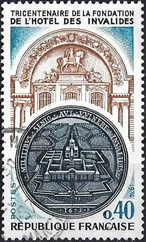 Frankreich 1974 - Mi 1879 - YT 1801 - Hotel des Invalides