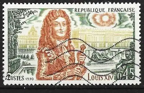 Frankreich 1970 - Mi 1727 - YT 1656 - Der König Ludwig XIV