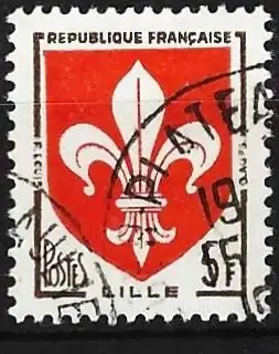 Frankreich 1958 - Mi 1223 - YT 1186 - Wappen von Lille