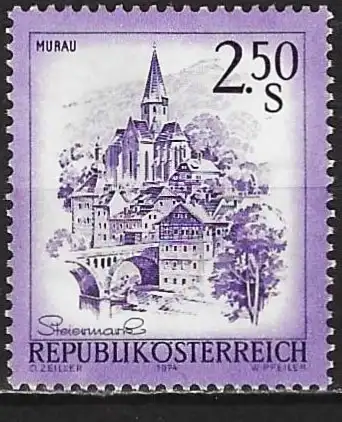 Österreich 1974 - Mi 1441 - YT 1271 - Turismus : Murau - MNG