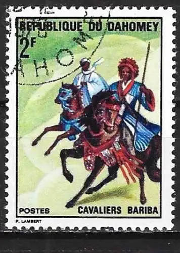 Dahomey 1970 - Mi 432 - YT 298 - Reiter  Bariba