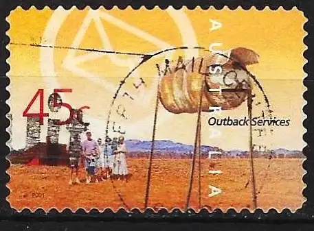 Australien 2001 - Mi 2057 BA - YT 1957 - Die Dienstleistungen im Busch