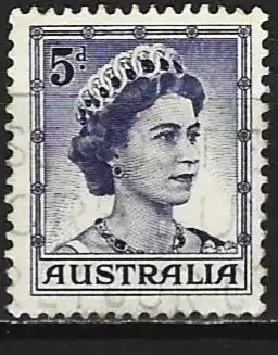 Australien 1959 - Mi 292 AI - YT 253 - Königin Elisabeth II