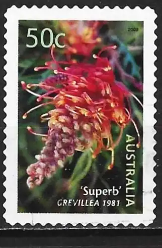 Australien 2003 - Mi 2221 - YT 2111 - Blumen : Grevillea