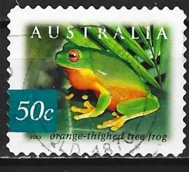 Australien 2003 - Mi 2241 BA - YT 2131 - Fauna : Frosch ( Gezackt 11¼ )