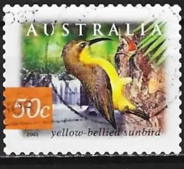 Australien 2003 - Mi 2244 BC - YT 2134a  - Vogel : Nektarvogel  ( Gezackt 12½ )