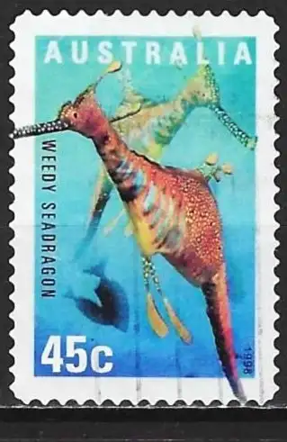 Australien 1998 - Mi 1777 - YT 1716 - Fauna : Seepferdchen ( Gezackt 12½ )