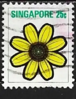 Singapur 1973 - Mi 187 - YT 193 - Stilisierte Blume