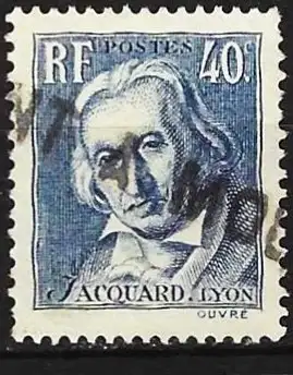 Frankreich 1934 - Mi 290 - YT 295 - Joseph-Marie Jacquard