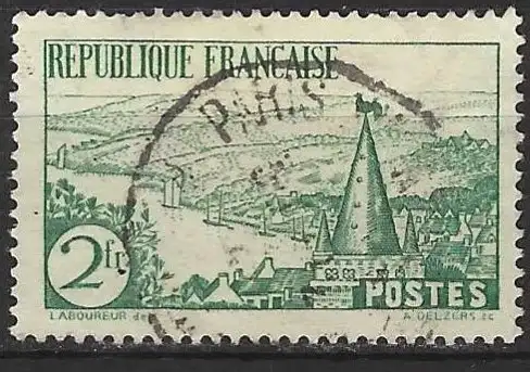 Frankreich 1935 - Mi 296 - YT 301 - Fluss in der Bretagne 