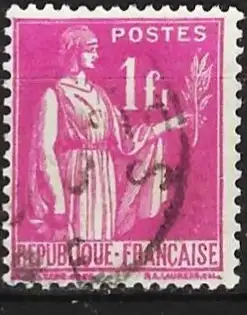 Frankreich 1937 - Mi 369 - YT 369 - Typ Frieden