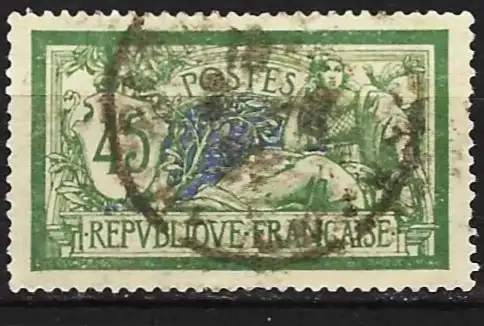 Frankreich 1906 - Mi 122x - YT 143 - Typ " Merson "