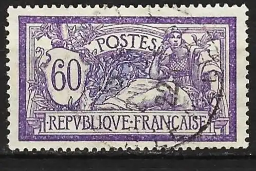 Frankreich 1920 - Mi 124 - YT 144 - Typ " Merson "