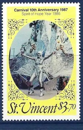 Saint-Vincent 1987 - Mi 1033 - YT 998 - Kernaval - MNH** 