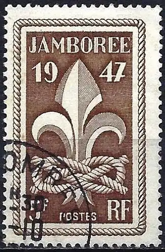 Frankreich 1947 - Mi 786 - YT 787 - Pfadfinder, Jamboree 