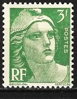 Frankreich 1947 - Mi 791 - YT 716A - Marianne von Gandon - MNH**