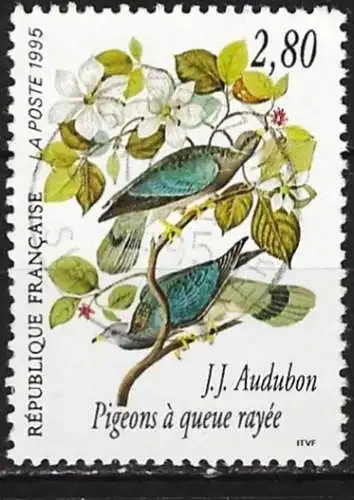 Frankreich 1995 - Mi 3073 - YT 2930 - Vogel : Die Taube